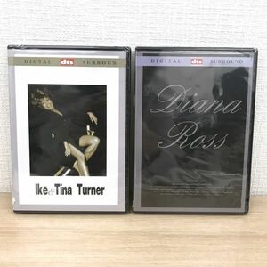 新品 未開封 DVD 2枚セット Ike＆Tina Turner アイク ティナ ターナー Diana Ross ダイアナ ロス In Concert 女性 海外 歌手 音楽 洋楽