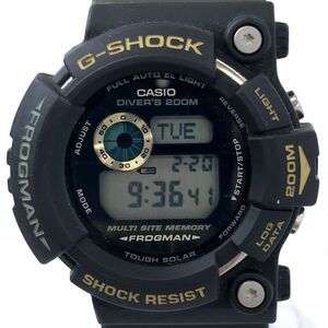 新品 CASIO カシオ G-SHOCK ジーショック FROGMAN フロッグマン 腕時計 GW-200S-8JF ソーラー トリプルクラウン チタニウム ラウンド