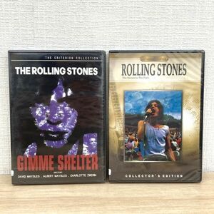 新品 未開封 THE ROLLING STONES ローリング ストーンズ DVD 2枚セット GIMME SHELTER The Stones In The Park 音楽 洋楽 ロック バンド