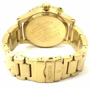 NIXON ニクソン SIMPLIFY THE51-30 腕時計 A057502 クオーツ アナログ ラウンド ゴールド スモールセコンド カジュアル ビッグフェイスの画像5