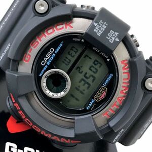 新品 CASIO カシオ G-SHOCK ジーショック FROGMAN フロッグマン 腕時計 DW-8200-1A クオーツ デジタル チタニウム チタン 箱付き 動作OK