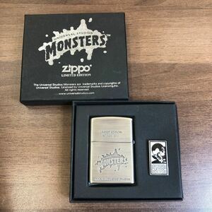 【長期保管品】ZIPPO　ジッポ―　UNIVERSAL STUDIOS MONSTERS　Dracula ドラキュラ 1999年製◆No6042