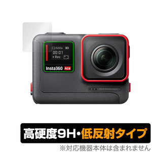 Insta360 Ace サブスクリーン 保護 フィルム OverLay 9H Plus アクションカメラ用保護フィルム 9H 高硬度 アンチグレア 反射防止