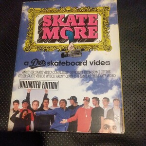 スケートボードビデオ　DVD SKATE MORE 送料無料～