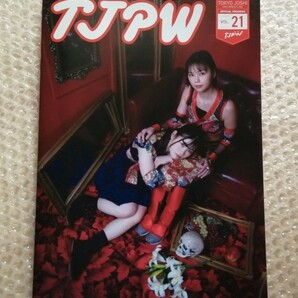 東京女子プロレス 渡辺未詩 直筆 サイン入り 最新号 オフィシャルプログラム Vol,21 TJPW 女子プロレス インターネット 限定販売品の画像2