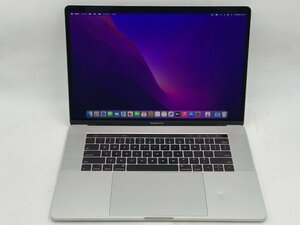 訳アリ 15.4インチ Intel Core i9 MacBook Pro (Retina 15-inch, 2018) A1990 RAM:16GB/SSD:256GB 2,880 x 1,800 シルバー 充放電回数：335