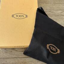 TOD’S 本革 スエード ハイヒール パンプス 美品 36 箱あり 23.0cm グレージュ_画像10