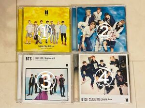 BTS CD まとめ売り (Lights/FAKE LOVE/MIC DROP 初回限定盤)