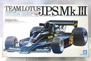 ＜中古品/未組立＞※カビあり タミヤ プラモデル 1/12 J.P.S.MkⅢ ロータス78（12223092215433DJ）