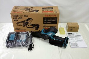 ＜未使用品＞マキタ Makita 充電式ハンディーソー 18V6Ah バッテリ、充電器付 MUC101DRG（10424012801648SM）