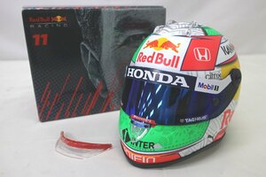 ＜中古品＞ミニチュアヘルメット 1/2スケール Red Bull Racing Mexican GP 2021 セルジオ・ペレス（11424012501595DJ）