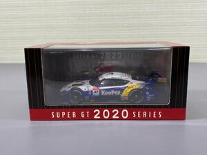 ＜中古品＞EBBRO ミニカー 1/43 KeePer TOM'S トヨタ GRスープラ SUPER GT GT500 2020 No.37（60424011801255SM）