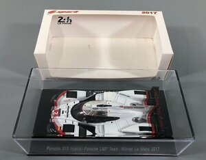 ◇中古品◇SPARK ミニカー 1/43 ポルシェ 919 Hybrid Winner Le Mans 2017（60424011801259US）