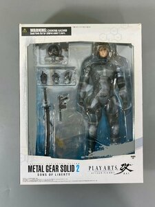 ＜中古品＞スクウェア・エニックス フィギュア PLAY ARTS改 雷電 METAL GEAR SOLID2 SONS OF LIBERTY （13224012401527SM）