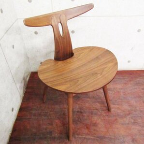 ■新品/未使用品/STELLAR WORKS/高級/FLYMEe取扱い/Antler Chair/アントラーチェア/Vilhelm Wohlert/ウォールナット材/101,200円/ft8576mの画像2