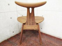 ■新品/未使用品/STELLAR WORKS/高級/FLYMEe取扱い/Antler Chair/アントラーチェア/Vilhelm Wohlert/ウォールナット材/101,200円/ft8576m_画像5