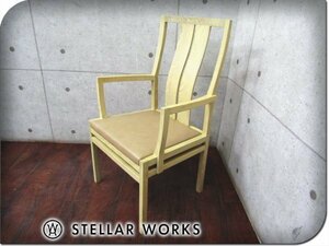 新品/未使用品/STELLAR WORKS/FLYMEe/BM Dining Chair/Borge Mogensen/アッシュ/グレンホワイト/ベージュ/アームチェア/100,100円ft8296k