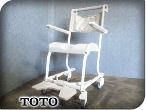 ■展示品■未使用品■TOTO■トイレ・浴室用■キャスター付き■水まわり用車イス/介護用車いす■EWC600AHS■ymm170k