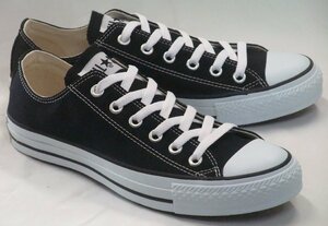 送料無料 CONVERSE CANVAS ALL STAR OX ブラック 23.5cm コンバース キャンバス オールスター ローカット スニーカー 定番 人気No.１カラー