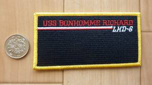 ☆USS Bonhomme Richard (LHD-6) :US NAVY:アメリカ海軍:未使用品:送料込