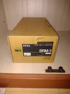 STAX　SRM-1/MK2　通電確認済み　箱入り　取説なし