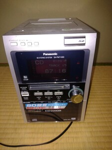 Panasonic パナソニック　 ミニコンポ　SA-PM710SD ジャンク扱い　MD CD カセット