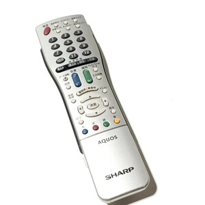 G 　保証有り　送料無料　SHARP 　　　　　テレビリモコン 　GA511WJSA 　LC-15SX7/LC-13SX7/LC-15SX7A/LC-13SX7A