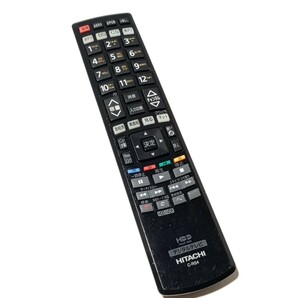 DD 保証有り 送料無料 HITACHI 日立 デジタル テレビ リモコン C-RS4 「L32-WP03/L37-XP035/L42-XP035/P46-XP03/他」の画像1