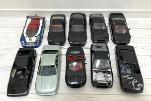 車プラモデル　パーツ　製作途中　いろいろ詰合せ　タミヤ　アオシマ等【ジャンクパーツセット】画像分割