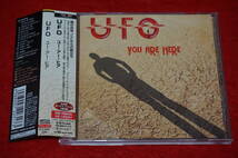 レア！【廃盤 '04年作】 ヴィニー・ムーア UFO / You Are Here 正統派ハード・ロック 帯付_画像1