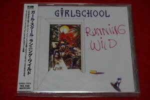 レア！【新品 未開封 '85年作】 GIRLSCHOOL / Running Wild NWOBHMガールズ・ハード・ロック ガール・スクール