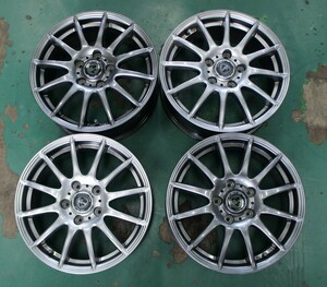 中古アルミ　CLAIRE DG12 /クレール DG12 16x6.5J　5穴　PCD：114.3 インセット45