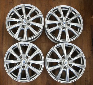 中古アルミ トヨタ 平面ナット専用　weds ネクスタ NEXTA 16x6.5J　5穴　PCD：114.3 インセット39