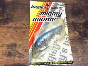 OLD/bagley's/MIGHTY-MINNOW/BLS/真鍮モデル/NIP/オールド/バグリー/マイティーミノー/MM2-BLS