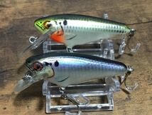 bagley's/Small-Fry-SHAD/約65㎜/SH4・CS4/美品含む2点セット/バグリー/スモールフライシャッド_画像1