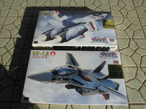 ハセガワ　1/72　VF-1A VF-1Ｊ　バルキリー　限定　カラークリアー　愛おぼえていますか　劇場版　2個セット　未開封　未組立　長期欠品