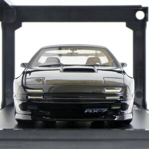 IG 1025 1/18 マツダ サバンナ RX-7 FC3S ブラック イグニッションモデル RAYS TE37 RECARO GTウイング Mazda Savanna RX-7 (FC3S) Blackの画像4