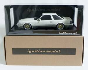 IG 0372 1/18 トヨタ ソアラ (GZ10) 3.0 GT リミテッド イグニッションモデル BBS Toyota Soarer 3.0 GT Limited White Two‐tone