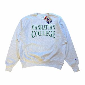 新品 manhattan collage champion リバースウィーブ スウェット トレーナー XL vintage reverse weave チャンピオン 古着 アメカジ