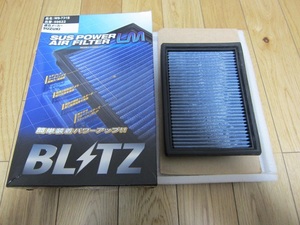 スズキ　ＨＡ36Ｓ　アルトワークス　アルトＲＳ　BLITZ　SUS POWER LM AIR FILTER 純正交換タイプ　ＷＳ-731Ｂ　59622　