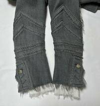 極美品 15AW ソロイスト ネルーカラー ジャケット size46 soloist gray_画像8