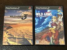 ★ 送料無料 PS2 RPG ★ ワイルドアームズ 3 + 4 WILD ARMS Advanced 3rd WILD ARMS the 4th Detonator 動作確認済 説明書付き ★_画像1