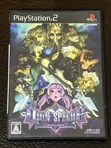 ★ 送料無料 PS2 RPG ★ オーディンスフィア ODIN SPHERE 動作確認済 説明書付き チラシ付き ★