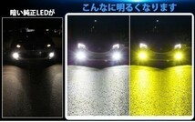 (P) LED フォグランプ L1B ホワイト イエロー 白黄 純正スイッチで2色切替可 シビック FL1/FL4 R3.9月～ L1B 用 車種別_画像8