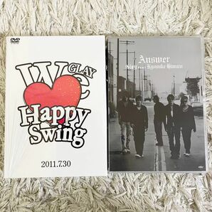GLAY We Happy Swing LIVE 2011.7.30 DVD answer 2本セット