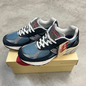 室内試着のみ　New Balance ニューバランス　M990TE3　27.0cm(D) US9　Made In USA USA製 アメリカ製　990v3　ネイビー