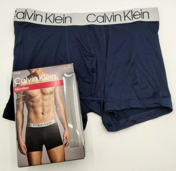 【Mサイズ】Calvin Klein(カルバンクライン) ボクサーパンツ ネイビー 1枚 メンズボクサーパンツ 男性下着 NP2213O