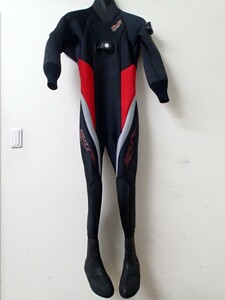 TUSAドライスーツ・175cm・65㌔・27cm　中古品