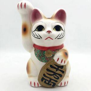 招き猫　骨董品　アンティーク　まねきねこ　人形 右手　貯金箱 置物 商売繁盛 開運　縁起物 昭和レトロ 当時物　レア　入手困難　希少