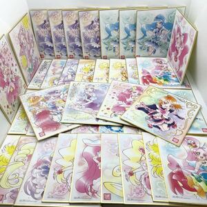 プリキュア　ミニ色紙　大量まとめセット　レア　入手困難　非売品？クジ？歴代プリキュア　シリーズ　人気アニメ 39枚セット！